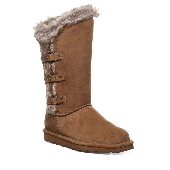 BEARPAW Women's Emery Snow Boot, Hickory, 10 - Picture 1 of 1